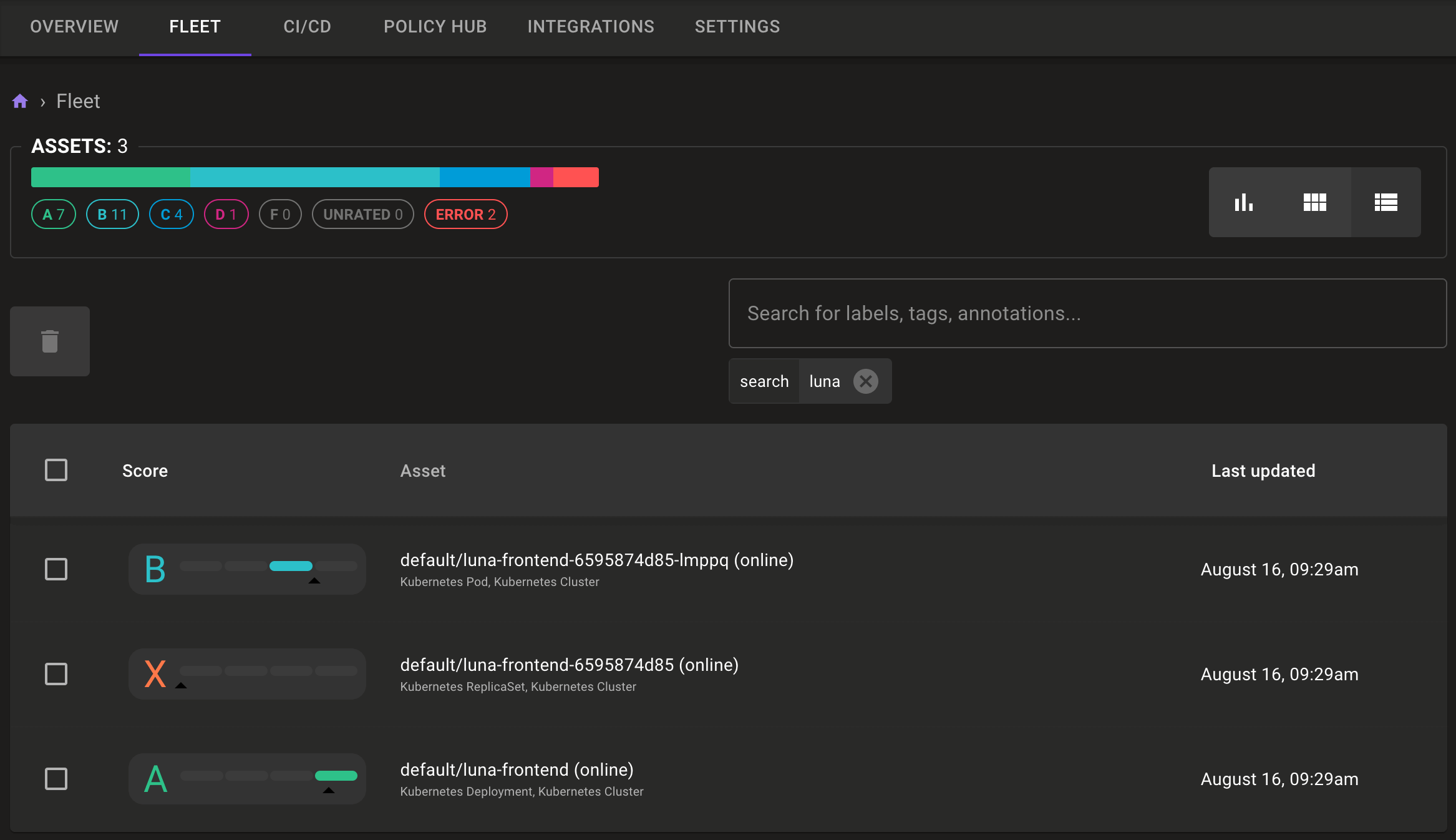 Platform Titles in Fleet